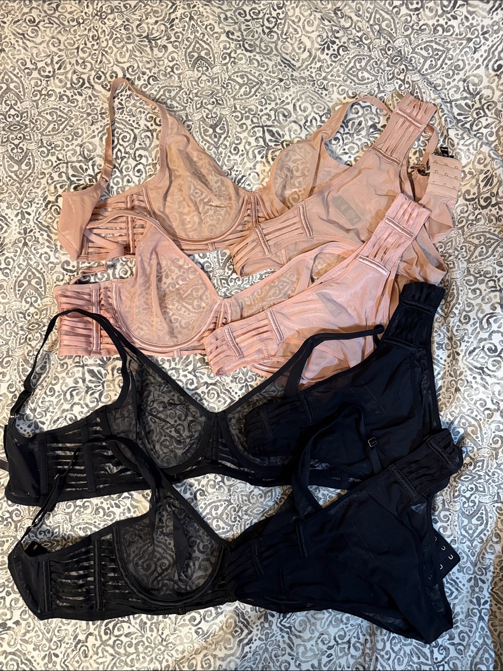 Victoria’s Secret bra and underwear set x 4